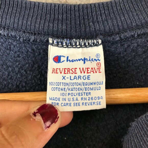 Champion Reverse Weave Minneapolis Super Bowl XVI Sweatshirt X-Large - Picture 7 of 13